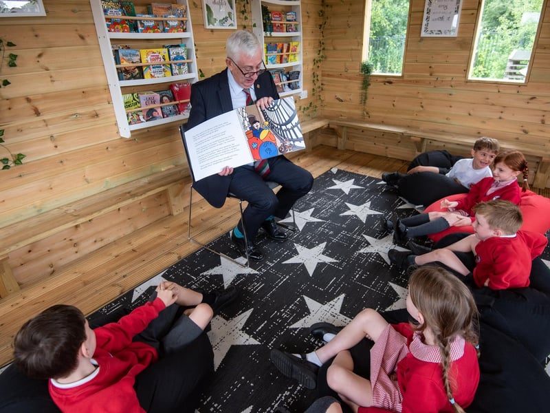 It was words and pictures from Mr Speaker