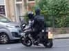 Robber removed balaclava on CCTV moments after masked gang stole two motorbikes from teens in Blackpool