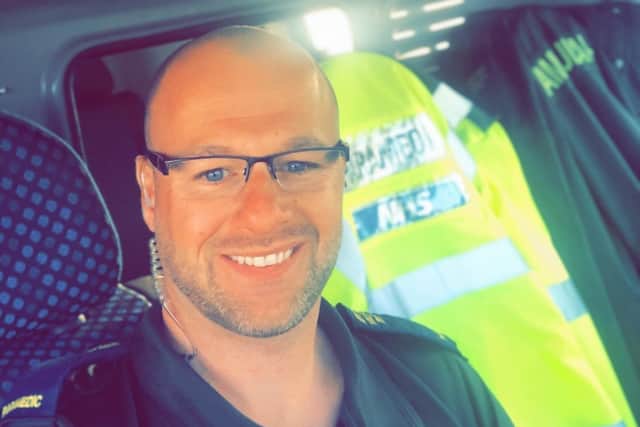 Morecambe paramedic Paul Hunter appeared on national television talking about the current crisis in the NHS and ambulance service.