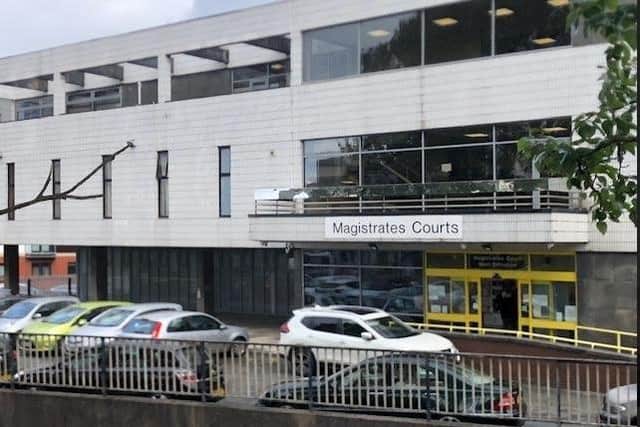 A teenager appeared in court after a boy was "jabbed in the eye" with a crossbow in Skelmersdale