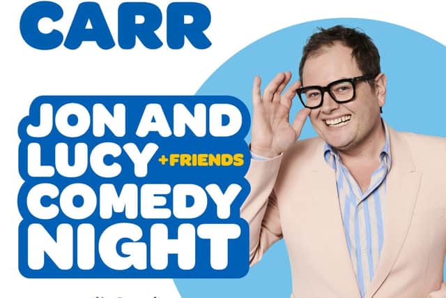 Alan Carr is performing at no cost, all to raise vital funds for Sheffield Children's mental health. Photo: The Children's Hospital Charity