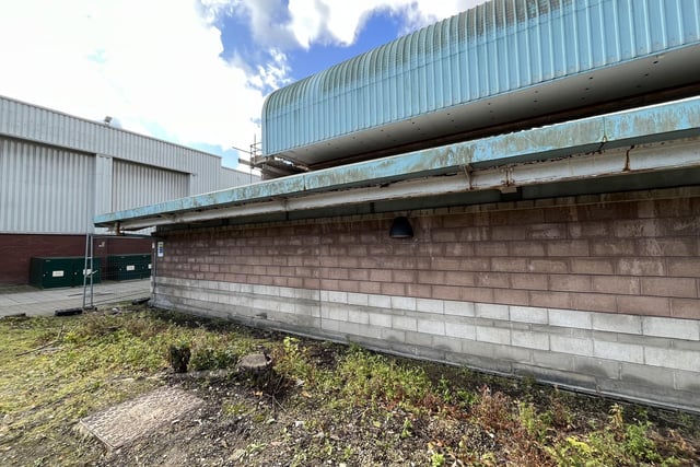 This is how Bamber Bridge Leisure Centre looks today (September 2023).
Builders are on site, carrying out work on the roof. South Ribble Borough Council says it has 'noted' complaints about the appearance, but says it is investing substantially into the site, and modernisation is underway.