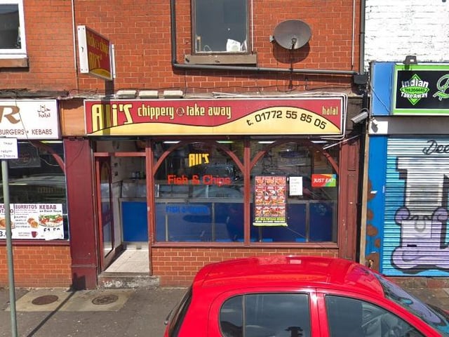 Ali's Chippy on Meadow Street received five stars in June