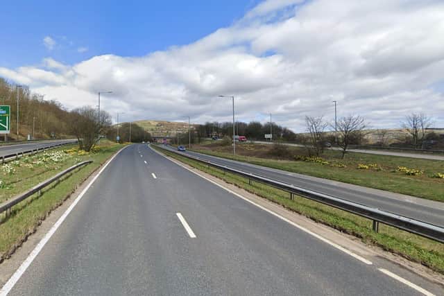 A suspected drink-driver was arrested after a crash in Rawtenstall left two people in hospital (Credit: Google)