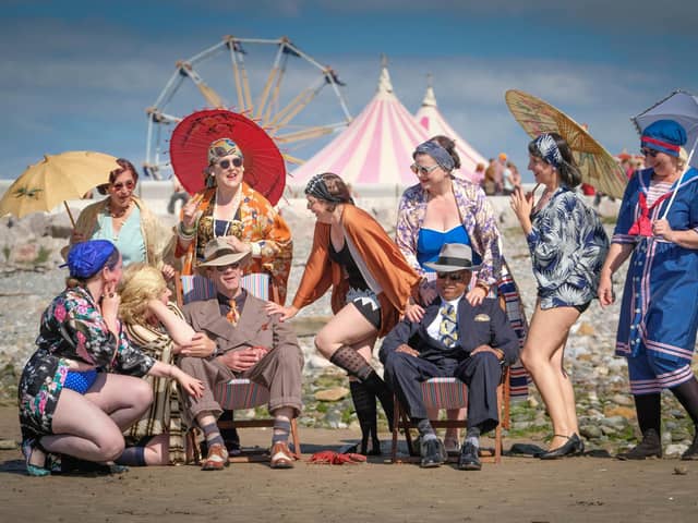 Morecambe Vintage-by-the-Sea festival. Picture by Martin Bostock.