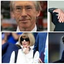 Celebs including footballer Ian Wright, fashion editor Anna Wintour, author Ian McEwan and late Martin Amis have been named in the King's Birthday Honours
