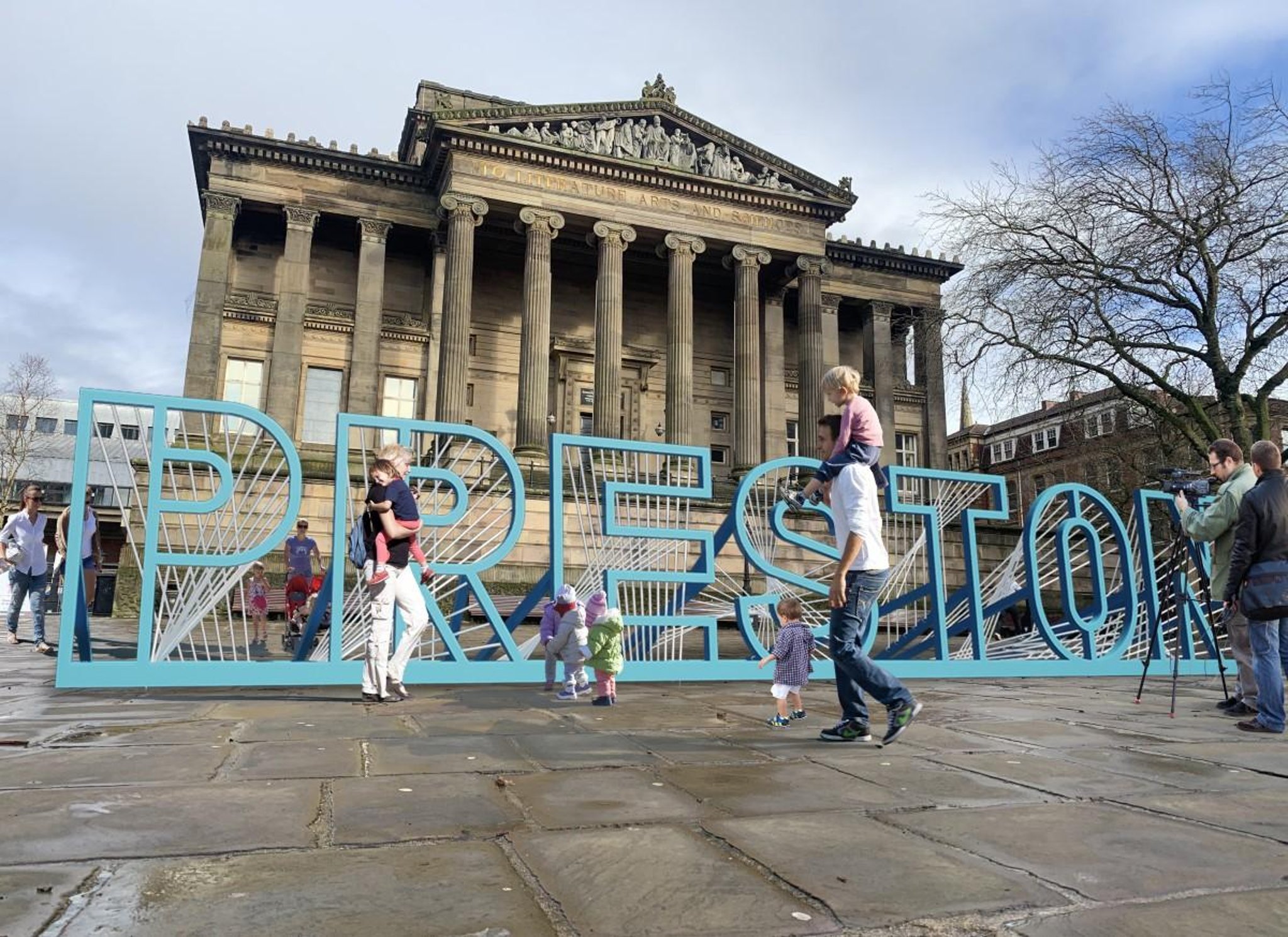 When a posh new Preston sign will be unveiled on the city&#8217;s Flag Market