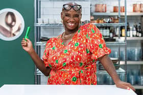 The host of Great British Menu, Andi Oliver (Picture: BBC/Optomen Television Ltd/Ashleigh Brown)