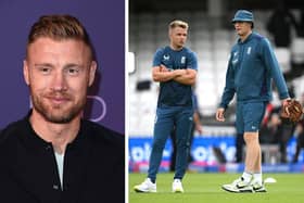 Freddie Flintoff has landed a major new role in England Cricket. Both images: Getty