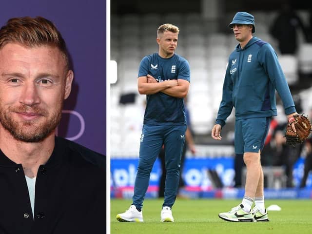 Freddie Flintoff has landed a major new role in England Cricket. Both images: Getty