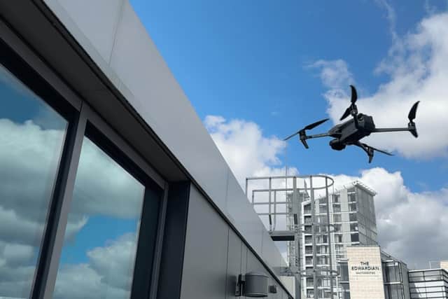 Cavity Extractions drone technology
