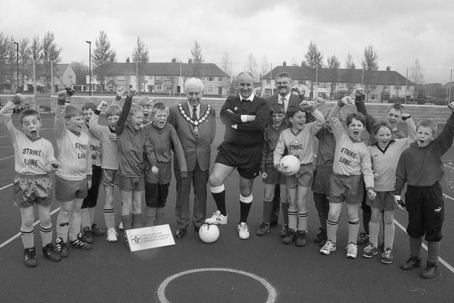Football pitches opened in Freckleton