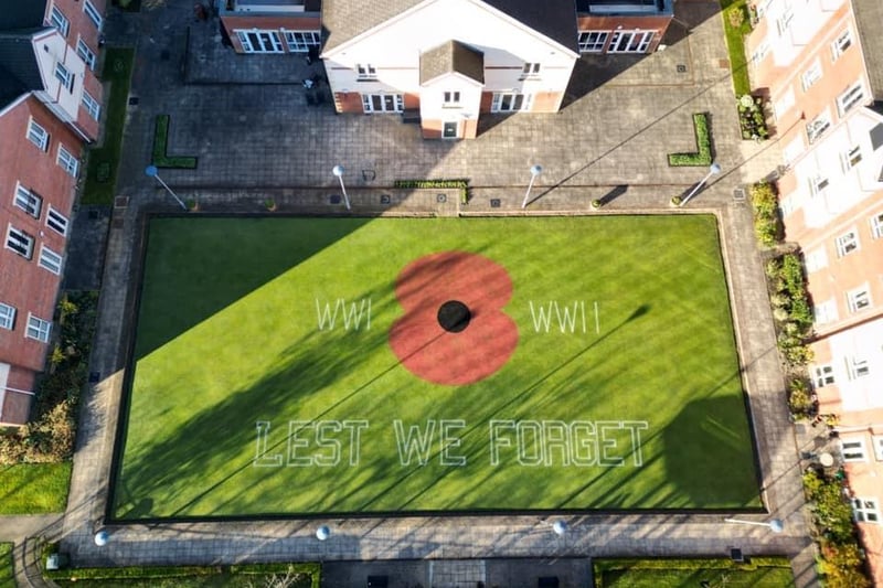 The garden at Buckshaw Retirement Village
