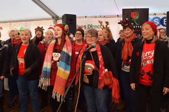 There's something for everyone at the St Catherine's Hospice Christmas Festival
