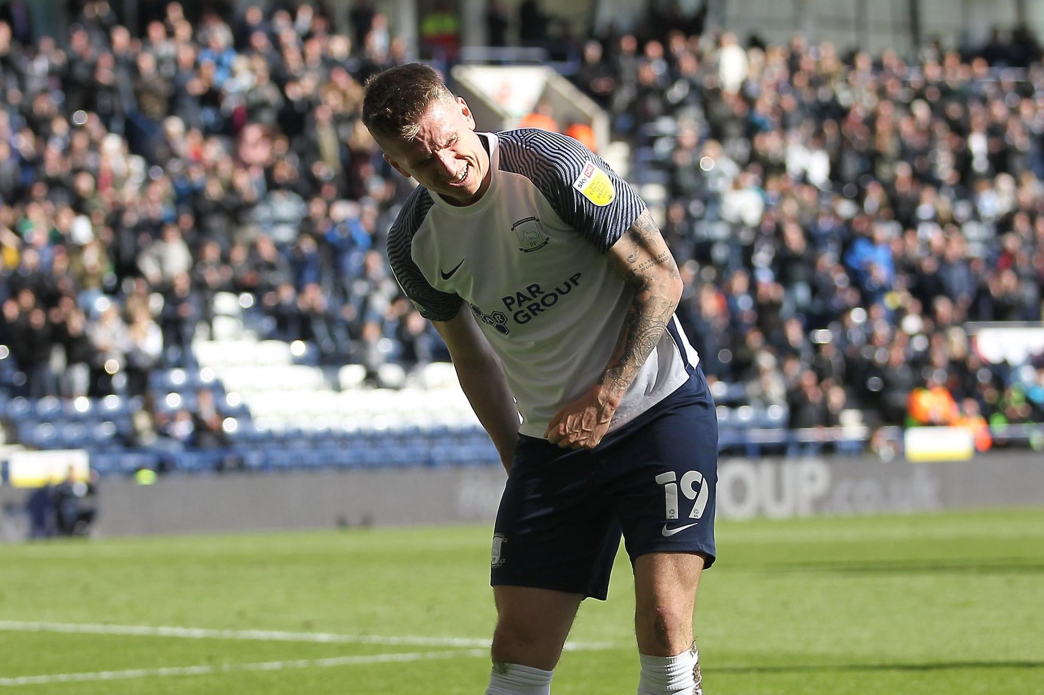 Preston North End manager updates injury position on strikers Emil Riis and Ched Evans
