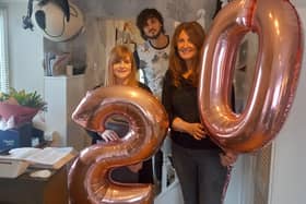 The team at Brierfield salon Hair Junction are celebrating 20 years in business