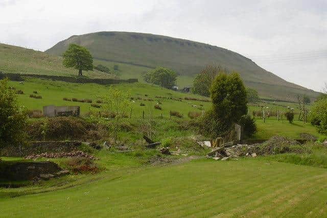 A large fire on Musbury Tor in Helmshore damaged around two hectares of land (Credit: Robert Wade)