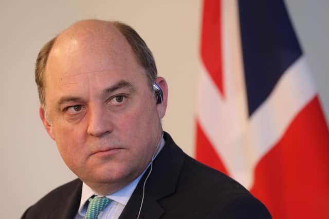 British Secretary of State for Defence Ben Wallace MP. (Photo by Sean Gallup/Getty Images)
