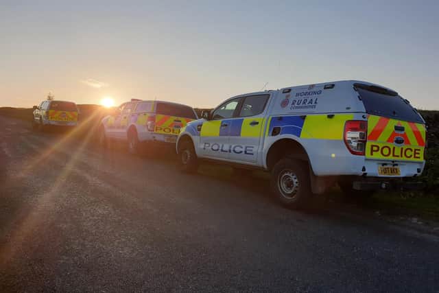 West RTF have seized a vehicle linked to recent burglaries in the Silverdale area. Picture from Lancs Rural Police.