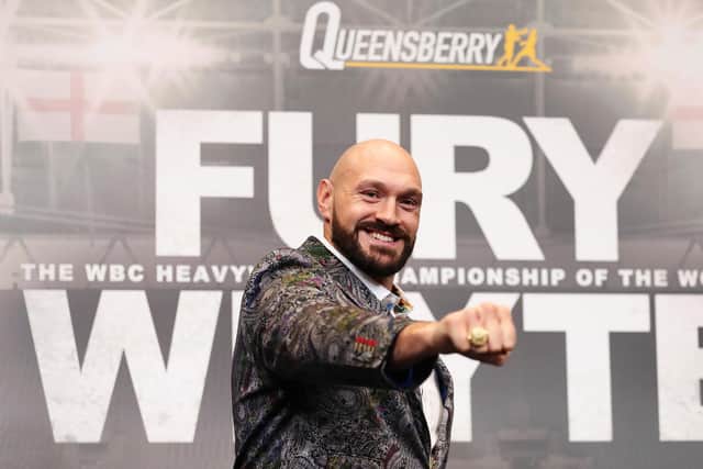 Fury meets Dillian Whyte at Wembley Stadium later this month