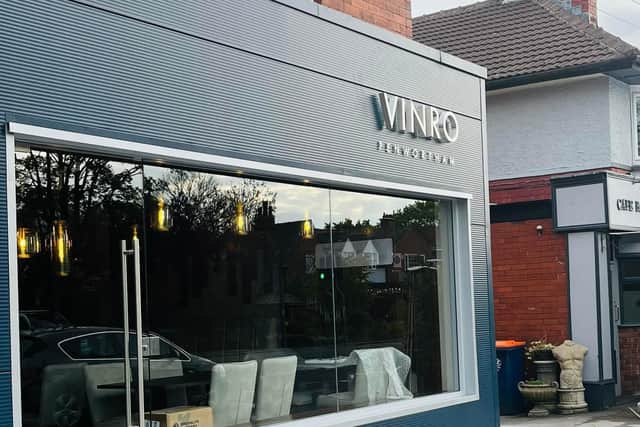 Vinro in Liverpool Road. Credit: Preston Foodie Hub