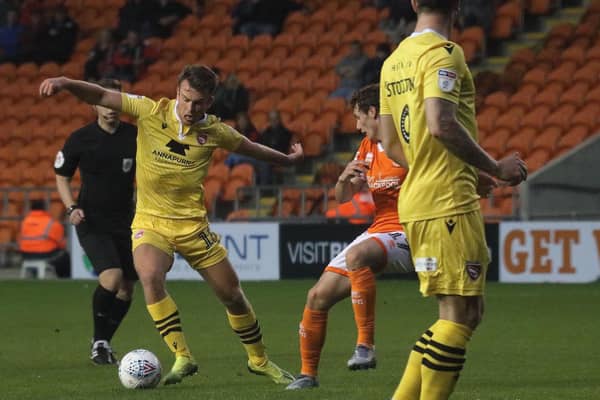 Morecambe lost their previous EFL Trophy meeting with Blackpool Picture: Michael Williamson