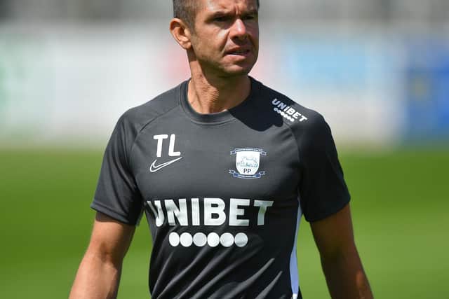 Tom Little during his time as PNE fitness coach.