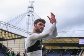 Preston North End's Tom Cannon applauds the fans at Deepdale