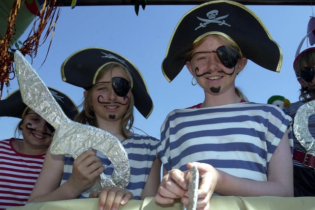 It's a pirates adventure for the Longridge Guides Association during the 2006 Longridge Field Day