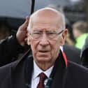 Sir Bobby Charlton died five days after a fall at his care home, an inquest has heard (Credit: Brian Lawless/PA Wire)