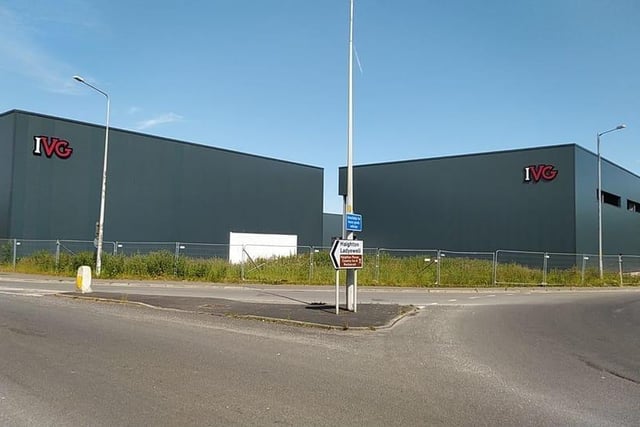 This new 'black box' business development has been described as a 'monstrosity' and an 'eyesore' by residents in the area. Pic credit: Nicola Jane