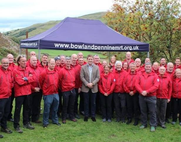 Bowland Pennine Mountain Rescue Team and The Duke at Smelt Mill