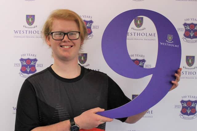Jacob Smith achieved two 9s in Biology and Chemistry, two 8s in Latin and Physics, and five 7s in Computer Science, Drama, English, and Geography