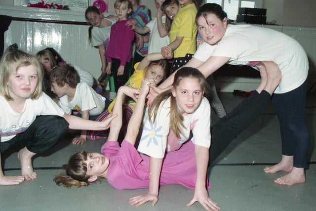 Children enjoy a spot of dancing during the Easter holidays - do you recognise anyone?