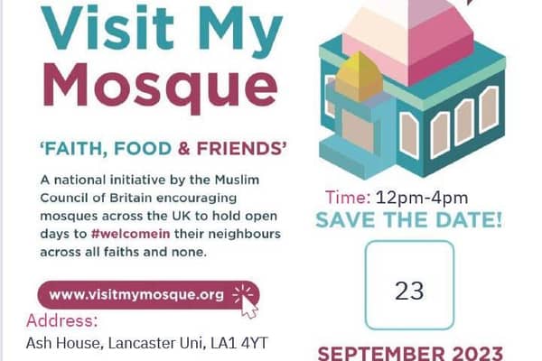 Visit My Mosque - Lancaster University. Image: Hamza Dalvi