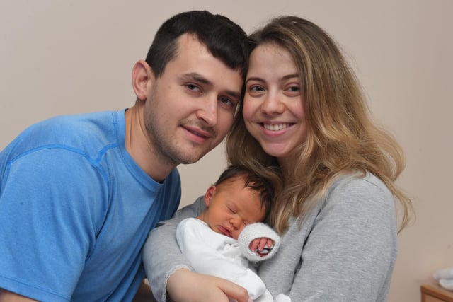 Baby Isabella Scafari, born at Royal Preston Hospital on 8 July at 13:54, weighing 3.1kg, to Dumitru and Carolina Scafari, of Penwortham