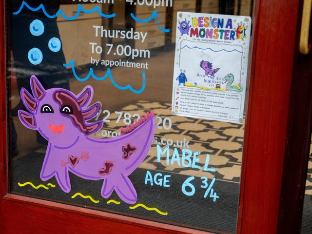 Longridge charity Monster Hunt organised by India of Apricot Sulphur Design to raise funds for Headway and Longridge Brownies.