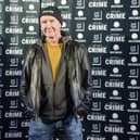 Irvine Welsh attends the premiere of "Crime" at Glasgow Film Theatre in November 2021. (Photo by Euan Cherry/Getty Images)