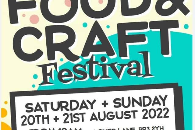The Ribble Valley Food and Craft Festival will run over two days this year.
