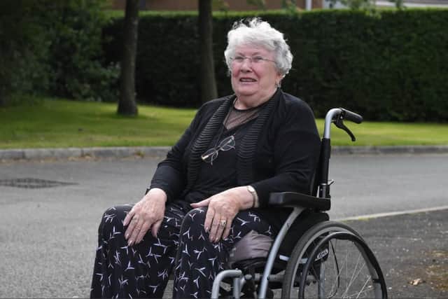 Ellen Radley claims she struggles to get taxis in Chorley because of her wheelchair.