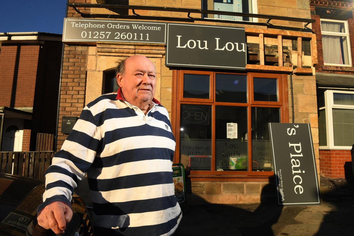 Lou Lou's Plaice: Chorley chip shop reopens its doors after fire with help from the community