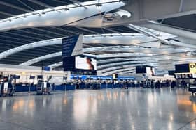 Airport in the UK. Photo: Belinda Fewings