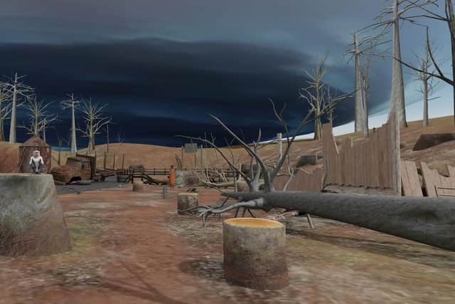 A scene from the Future Forests Experience