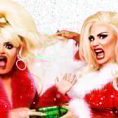 Ella Vaday and Kitty Scott-Claus