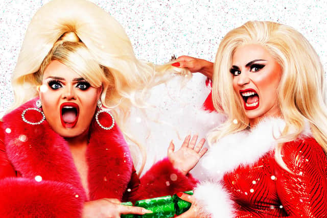 Ella Vaday and Kitty Scott-Claus