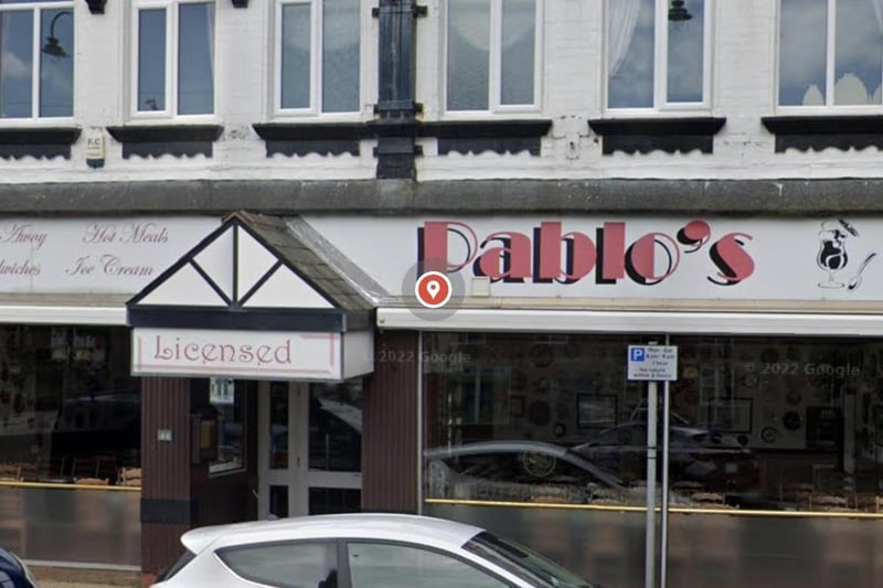 Rated 5: PABLO'S RESTAURANT LTD at 44 Adelaide Street, Fleetwood, Lancashire; rated on October 6