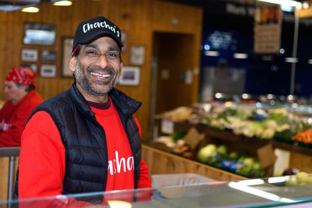 Co-owner of Chacha's in Preston Market, Salman Ahmed. Photo: Kelvin Stuttard