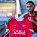 Kayden Harrack has joined Morecambe until the end of the season Picture: Morecambe FC