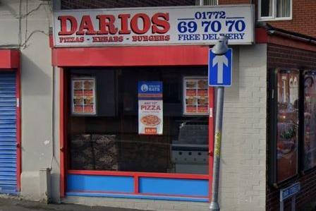 Dario's is a long-established takeaway in Bamber Bridge and rates highly with readers.
Mathew Bickerton said: "Darios, Bamber Bridge, it's a taste sensation. The most authentic place you can find."