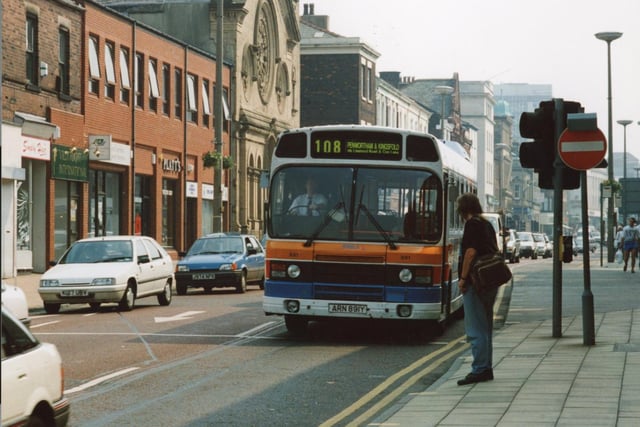 Before the controversial bus lane and fines were introduced traffic could move freely along Fishergate, alongside the buses